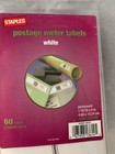 2 Pkgs Staples Postage Meter Labels White 1-13 16 x6  60 Count package     A22-2