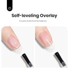 Beetles Gel Top Coat   Clear Rubber Base Gel Polish Set  2pcs 15ml For Nail Art