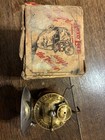Vintage Nos Autolite Brass Carbide Lamp Original Box Coal Miner Light Antique 