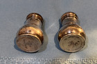 International Sterling Mini Salt   Pepper Shakers Sterling     19 Grams