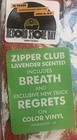 Zipper Club Breath New 7  Vinylcolored Vinyl Rsd 2017 Lavender Scented Sealed