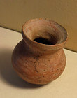Pre-columbian Polychrome Round Bottom Pot - Central America C  300bc - 100ad