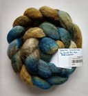 Hand Dyed Roving 4oz  Mixed Bfl Fibers