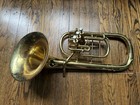 Vintage Conn Alto Horn In Eb     Brass     Original Case     Plays