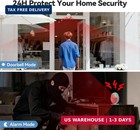 Tecknet 125db Loud Indoor Motion Sensor Alarm With 328ft Remote Control