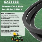 Gx21833 48  Mower Deck Belt For John Deere D140 D150 D160 L120 L130 X140 Gx20571