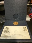 Douglas Macarthur Commemorative Bronze Medal First Day Issue Set Danbury