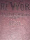 Rand Mcnally   Co s Universal Atlas Of The World Indexed 1891  Rare