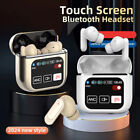 Tws Wireless Bluetooth Earbuds Noise Cancelling Earphones Deep Bass Touch Screen