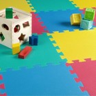 Interlocking Floor Mats - 8-piece Nontoxic Exercise Mat Or Play Mat