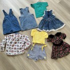 Vintage 90s Baby Clothing Lot Overalls   More 4t   5t Read 