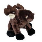 Ganz Webkinz Moose 9  Plush Stuffed Animal Toy Chocolate Brown Hm375 No Code