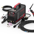 200a Ac dc 110 220v Aluminum Tig Welder With Pulse  Digital Inverter Stick tig