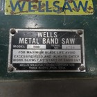 Wells 58b 9-1 2  X 11  Horizontal Metal Cutting Band Saw 1ph 115 230v 1 3hp