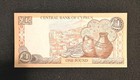 Central Bank Of Cyprus 2001 1 Pound Banknote Uncirculated 
