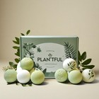 Organic Handmade Bath Bombs Gift Set - 12 Large Shea Butter   Essential Oils  Sa