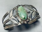 Early Vintage Navajo Royston Turquoise Sterling Silver Bracelet