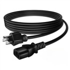 3-prong Cable Ac Replacement Power Cable Cord For Sanyo Lcd Plasma Tv