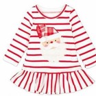 Christmas Santa Baby Girls Dress- Fits Size 12-18m