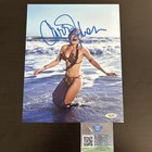 Carrie Fisher Signed Autographed 8x10 Photo Star Wars Leia In The Gold Bikini
