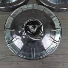 Vintage Volvo Chrome Hubcaps Set Of Three Scratch Dent Automotive Decor