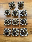 Mackenzie Childs Courtly Check 2    Square Knob