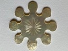 Etched Mop Sewing Snowflake Thread Winder 