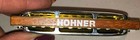 M  Hohner - Blues Harp Of E - Harmonica   Case  Made In Germany