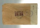 1945 Burma Censored Cover To India Military Stamp Overprints
