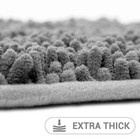 Extra Soft Absorbent Chenille Bath Rugs  Rubber Backing Quick Dry Bathroom Rugs   