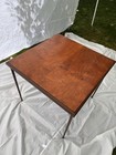 Rare Vintage Singer Featherweight 221 Folding Sewing Table In Nice Shape
