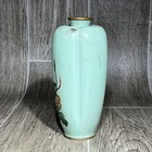 Cloisonne Vase With Peony Flowers Nagoyo Taisho 1912-26 View Photos