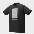 Yonex 25s s Unisex Badminton T-shirts Sports Casual Top Tee Dark Gray Yob25001ex