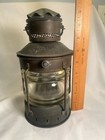 Vintage Anchor Lantern Nautical Holland Brass Electric Wall Mount 9  Inch