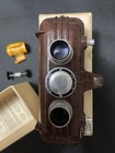 1946 Haneel Tri-vision 3d Stereo 828 Film 28x30mm Camera Manual Box Early Model 