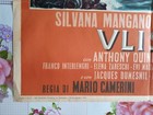Silvana Mangano - Kirk Douglas  ulysses  Italian Movie Poster 1954