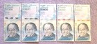 It   B-40 - Venezuela 10k Note Lot Of 5 Notes Circulated 