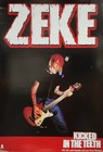 Zeke 1998 Kicked In The Teeth 2 Sided Promotional Poster Flawless New Old Stock