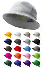 Bucket Hat Cap Cotton Fishing Boonie Brim Visor Sun Safari Summer Men Camping Bk