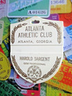 Vtg - Pga Tour Golf Bag Tag - 1976 U s  Open - Atlanta Athletic Club