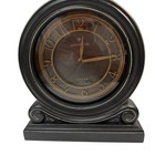 Kensington London 1892 Vintage Style Table Clock     Black Decorative Desk Clock