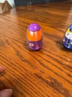 Lot Of 3 Vintage 2009 Playskool Weeble Wobble Figures Artist Police Boy