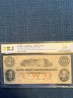 1861  2 South Carolina Obsolete Banknote Pcgs 20 Charleston Sc Civil War