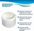 3x Hqrp Wick Filter For Sunbeam 1118  1119  1120 Humidifiers