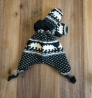 Nwt Old Navy Boy s Trapper Hat And Mitten Set - Green - Dinosaurs - S