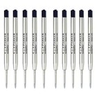 Genuine Parker Ballpoint Pens Black Or Blue Ink Refill Quink Flow Fine Nib
