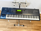 Yamaha Ex5 76 Key Synthesizer W  Shuttle Soft Case Works- Missing Knobs