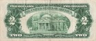 1953 Older Bank Note A Run A Boston District 19134523a Two Dollar Bill  2