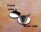 Hexenspiegel Necklace 1  Stainless Witches Mirror For Reflecting Negative Energy