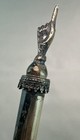Antique Sterling Silver 925 Torah Pointer Yad Judaica Ritual Reading Pointer